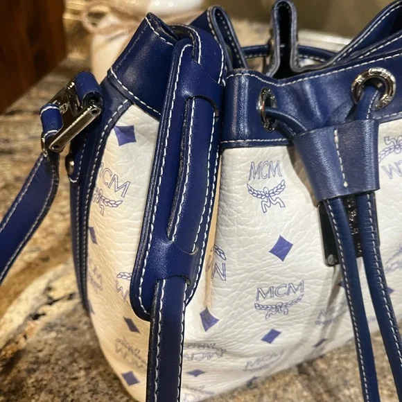 MCM EUC bucket crossbody - Picture 2 of 12